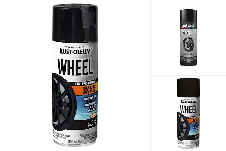 Detailed view of Best Black Wheel Paints