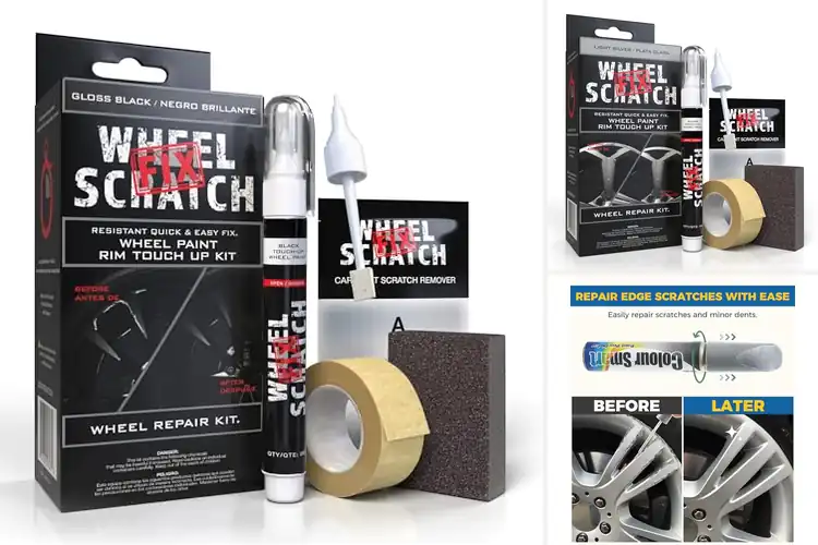 Detailed view of Best Car Rim Scratch Removers