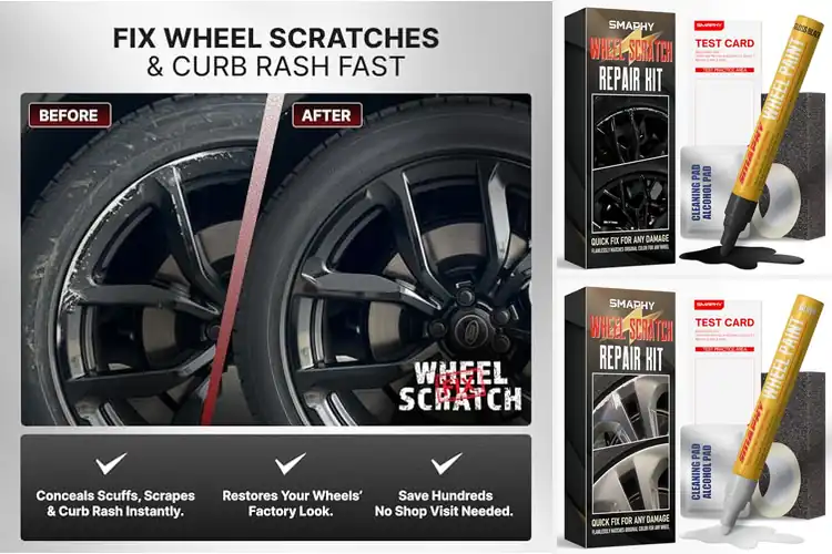 Detailed view of 10 Best Scratch Repair Kits For Rims: Easy, Shiny Fixes