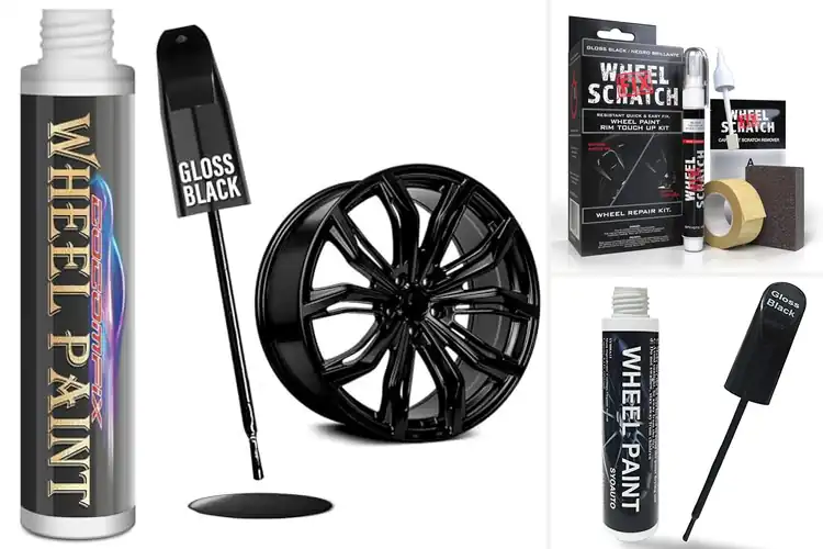 Detailed view of Best Wheel Touch Up Products to Fix Scratches & Curb Rash