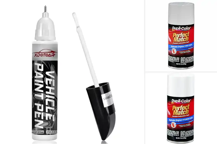 Detailed view of 10 Best White Car Paint Match For Vehicles